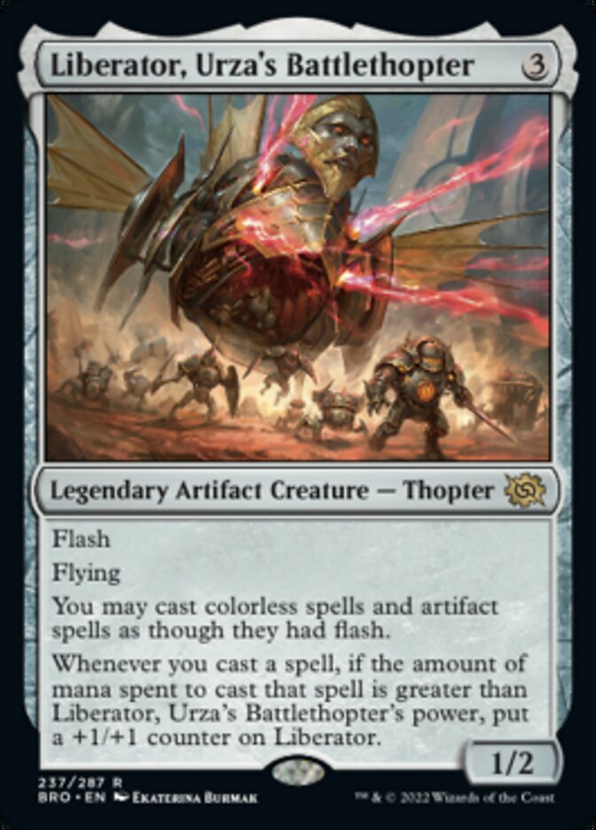 Liberator, Urza's Battlethopter [The Brothers' War] | Galaxy Games LLC