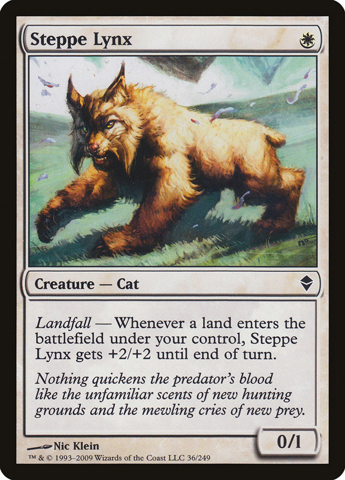 Steppe Lynx [Zendikar] | Galaxy Games LLC