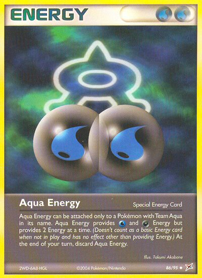 Aqua Energy (86/95) [EX: Team Magma vs Team Aqua] | Galaxy Games LLC