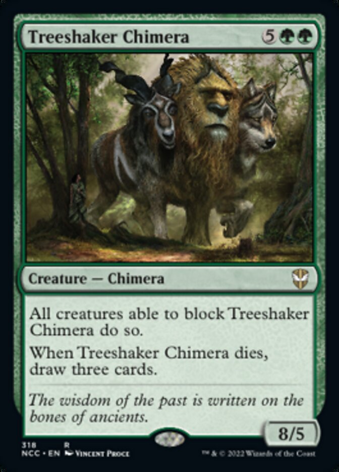 Treeshaker Chimera [Streets of New Capenna Commander] | Galaxy Games LLC