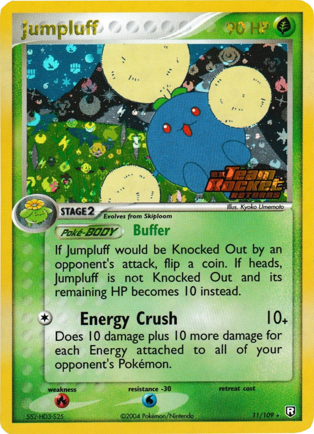 Jumpluff (11/109) (Stamped) [EX: Team Rocket Returns] | Galaxy Games LLC