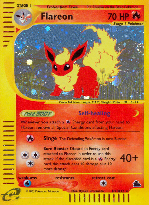 Flareon (H7/H32) [Skyridge] | Galaxy Games LLC