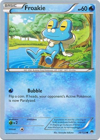 Froakie (38/122) (Ninja Blitz - Cody Walinski) [World Championships 2016] | Galaxy Games LLC