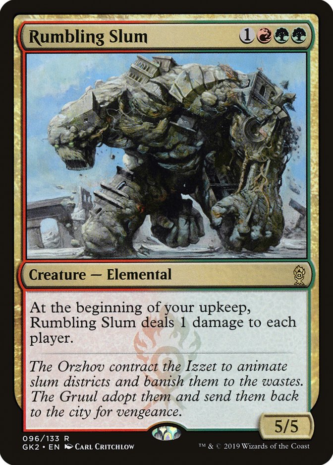 Rumbling Slum [Ravnica Allegiance Guild Kit] | Galaxy Games LLC