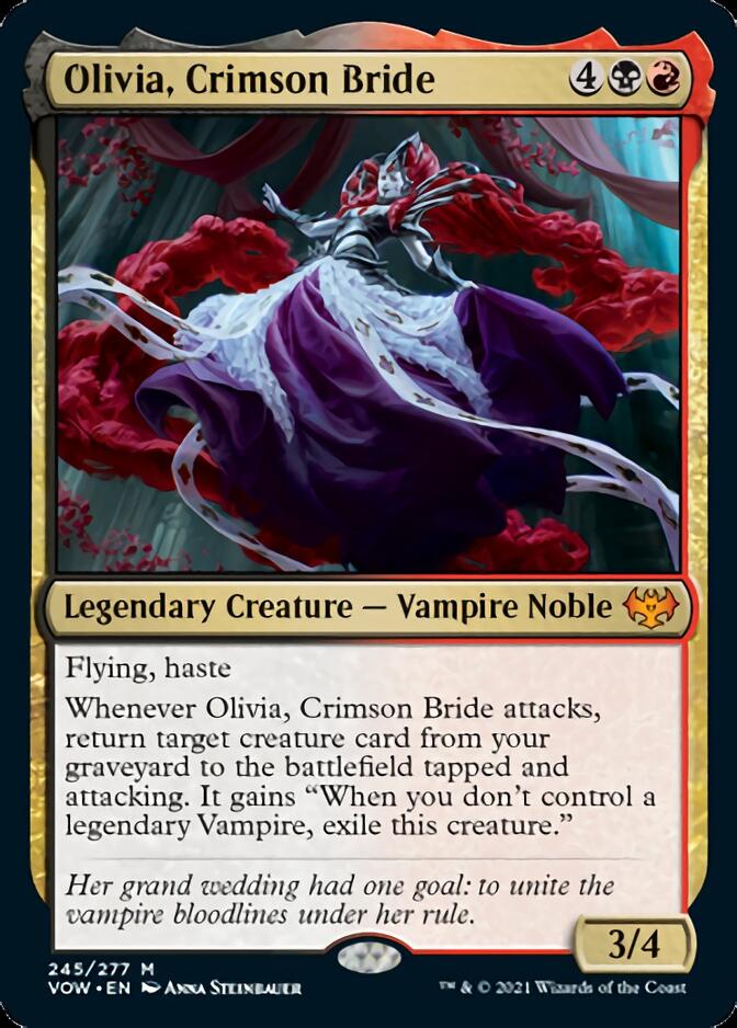Olivia, Crimson Bride [Innistrad: Crimson Vow] | Galaxy Games LLC