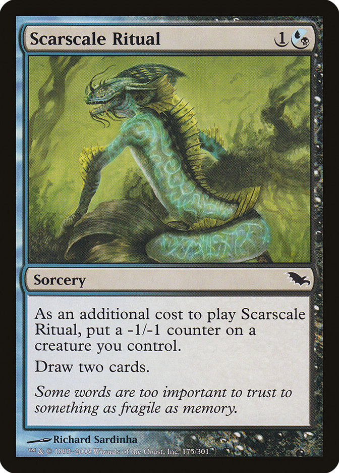 Scarscale Ritual [Shadowmoor] | Galaxy Games LLC
