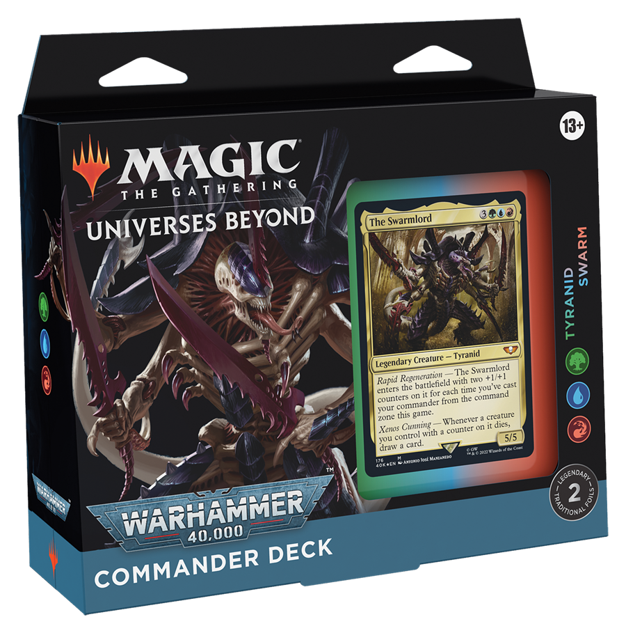 Warhammer 40,000 - Commander Deck (Tyranid Swarm) | Galaxy Games LLC
