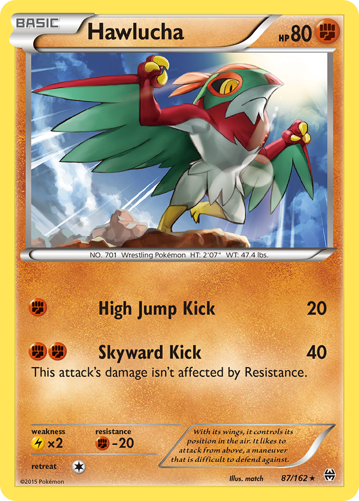 Hawlucha (87/162) [XY: BREAKthrough] | Galaxy Games LLC