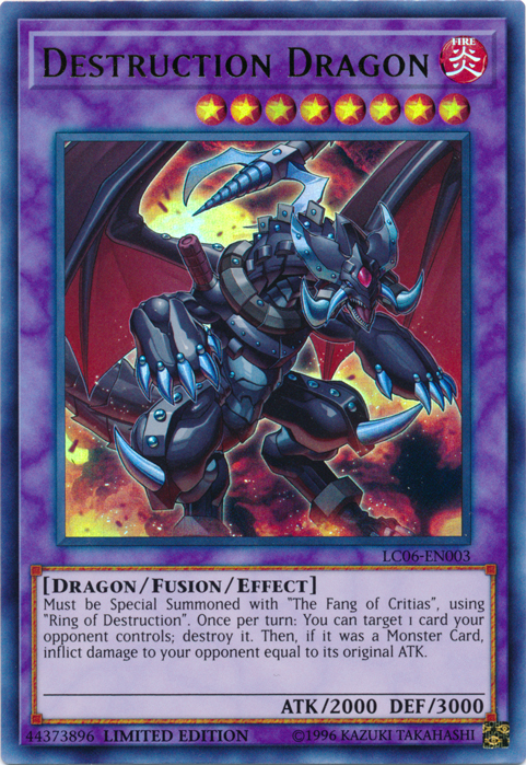 Destruction Dragon - LC06-EN003 [LC06-EN003] Ultra Rare | Galaxy Games LLC
