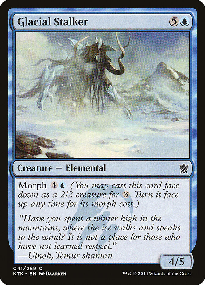 Glacial Stalker [Khans of Tarkir] | Galaxy Games LLC