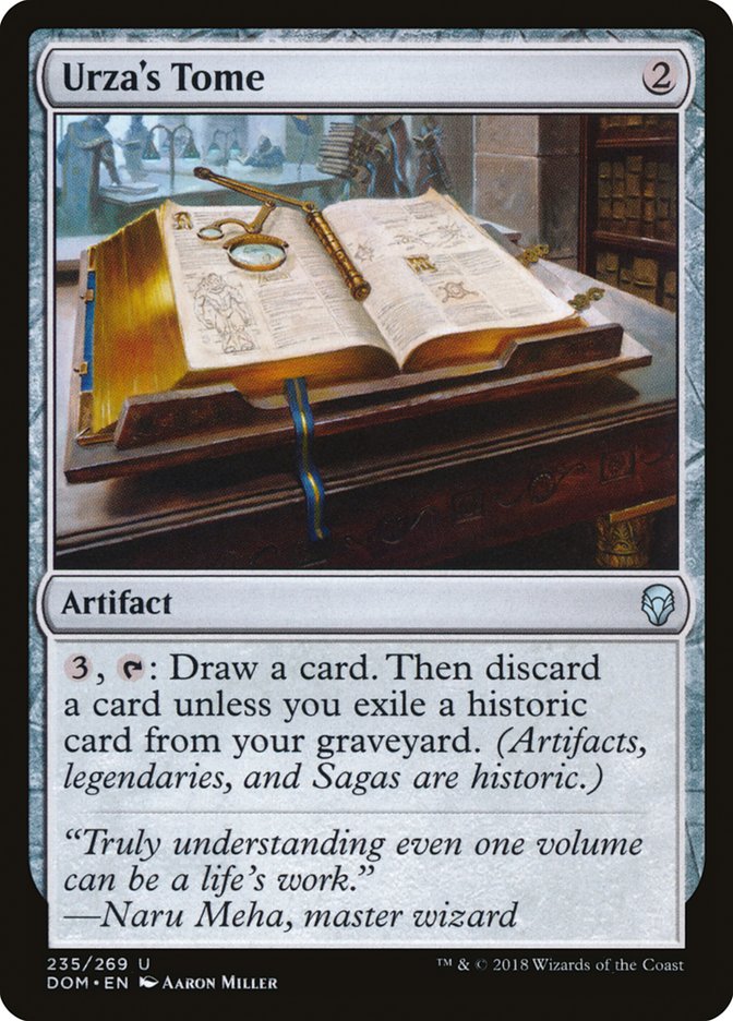 Urza's Tome [Dominaria] | Galaxy Games LLC