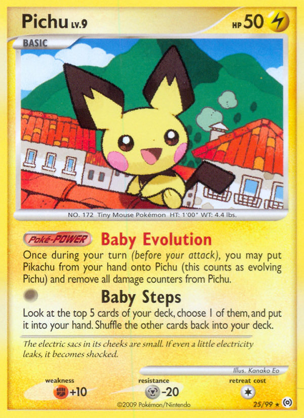 Pichu (25/99) [Platinum: Arceus] | Galaxy Games LLC