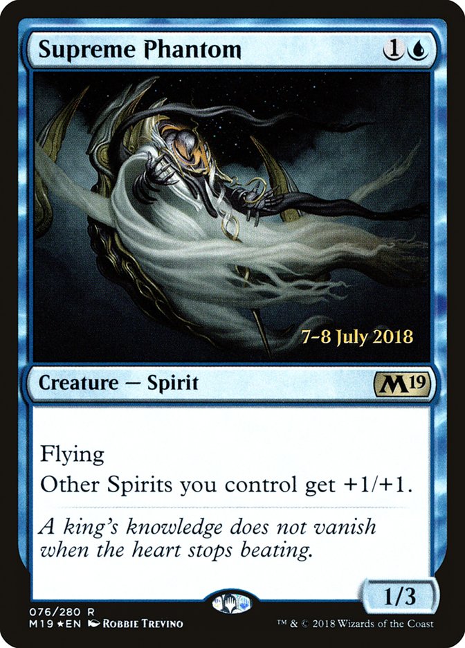 Supreme Phantom [Core Set 2019 Prerelease Promos] | Galaxy Games LLC