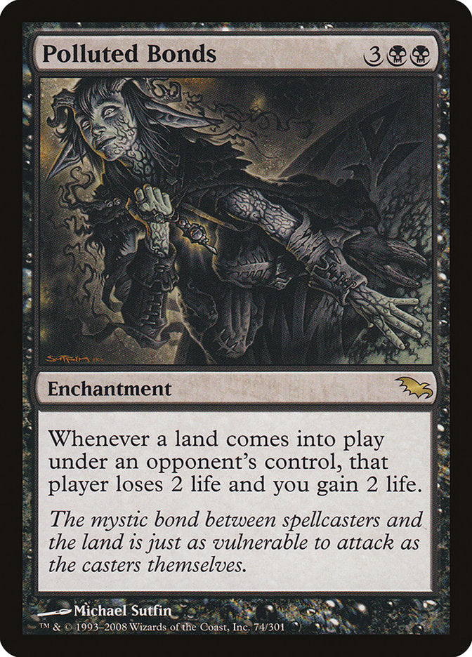 Polluted Bonds [Shadowmoor] | Galaxy Games LLC
