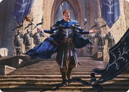 Faramir, Steward of Gondor Art Card [The Lord of the Rings: Tales of Middle-earth Art Series] | Galaxy Games LLC