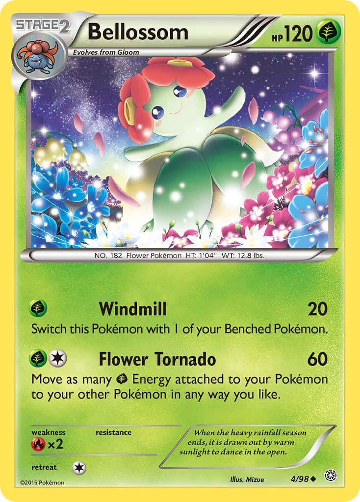 Bellossom (4/98) [XY: Ancient Origins] | Galaxy Games LLC