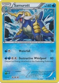 Samurott (41/149) (Cosmos Holo) (Blister Exclusive) [Black & White: Boundaries Crossed] | Galaxy Games LLC