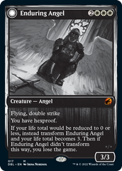 Enduring Angel // Angelic Enforcer [Innistrad: Double Feature] | Galaxy Games LLC