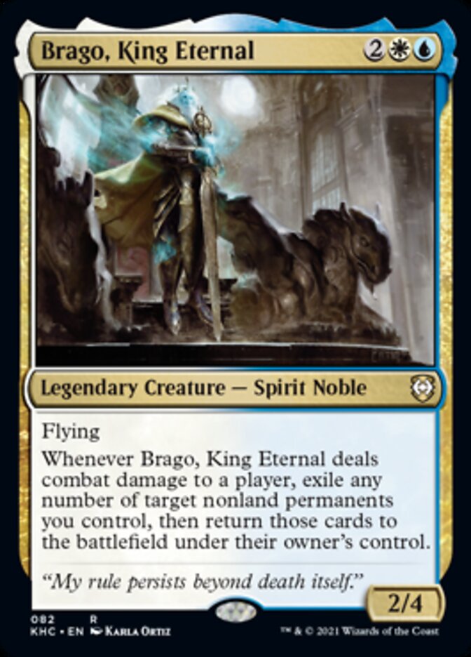 Brago, King Eternal [Kaldheim Commander] | Galaxy Games LLC