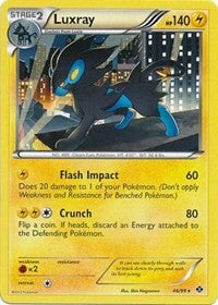 Luxray (46/99) (Theme Deck Exclusive) [Black & White: Next Destinies] | Galaxy Games LLC