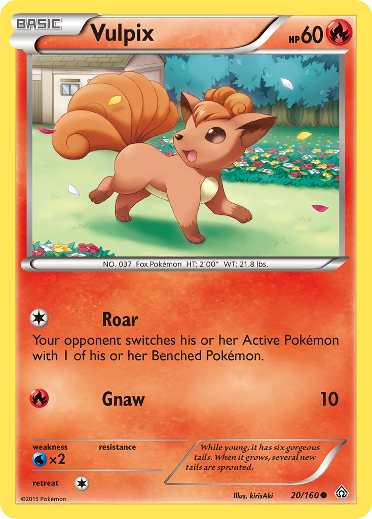 Vulpix (20/160) [XY: Primal Clash] | Galaxy Games LLC