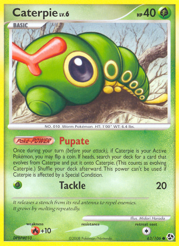 Caterpie (63/106) [Diamond & Pearl: Great Encounters] | Galaxy Games LLC