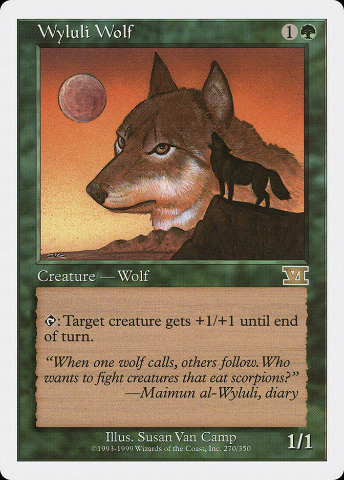 Wyluli Wolf [Classic Sixth Edition] | Galaxy Games LLC