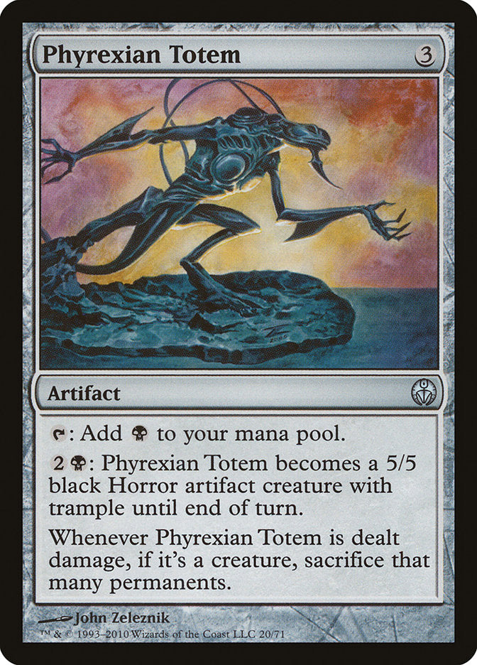 Phyrexian Totem [Duel Decks: Phyrexia vs. the Coalition] | Galaxy Games LLC