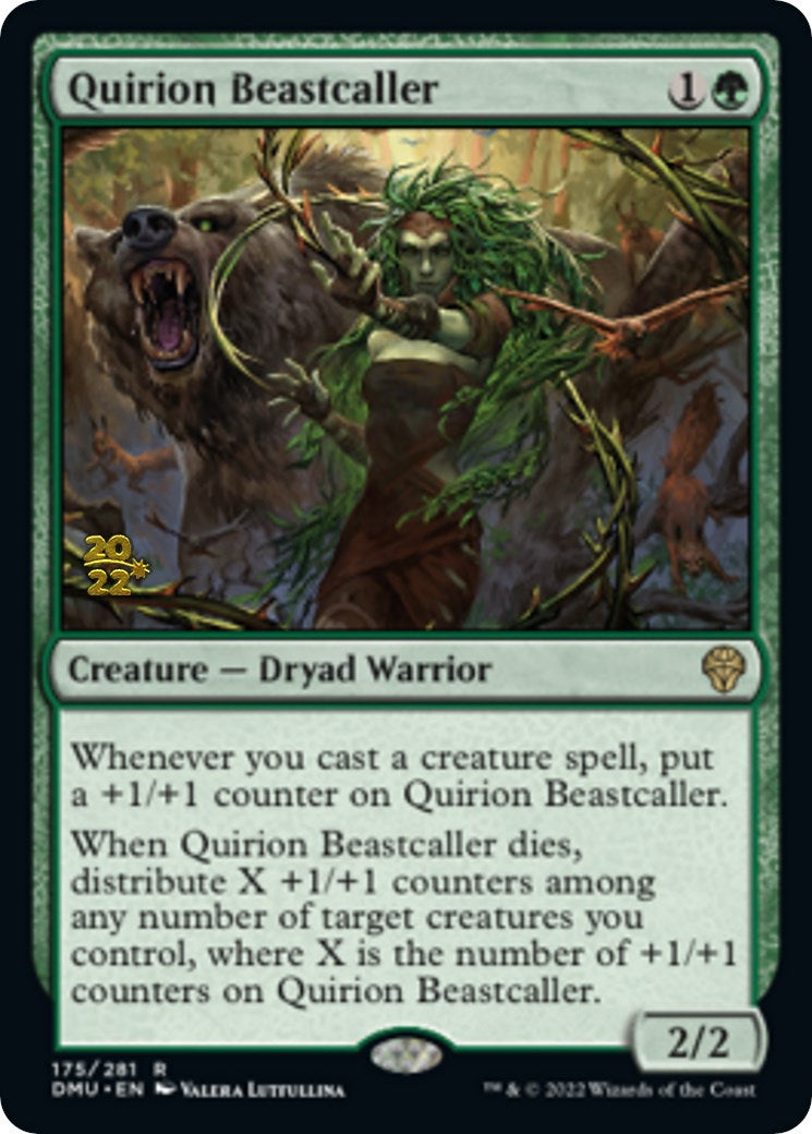 Quirion Beastcaller [Dominaria United Prerelease Promos] | Galaxy Games LLC