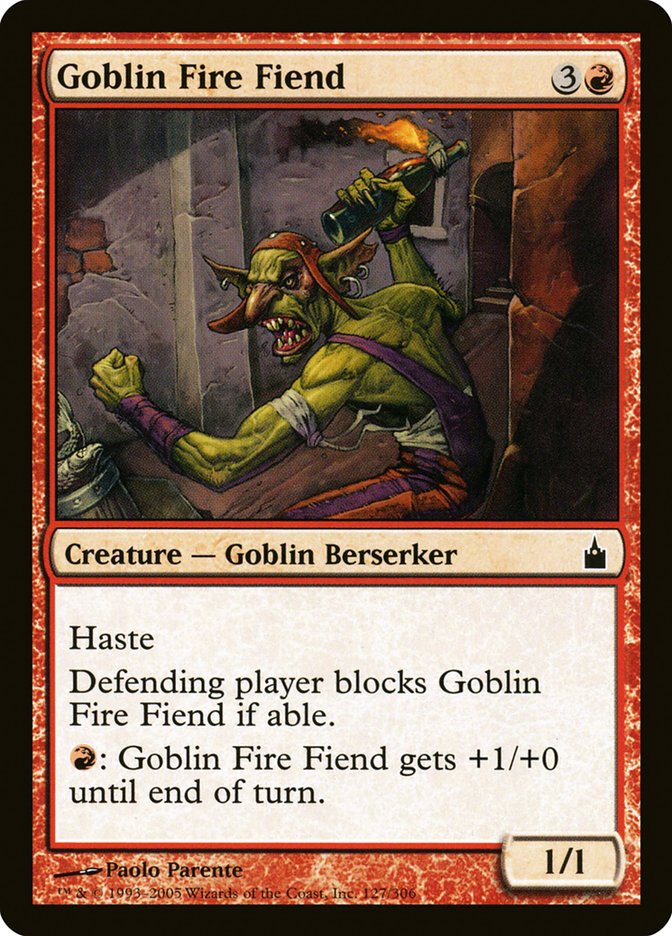 Goblin Fire Fiend [Ravnica: City of Guilds] | Galaxy Games LLC