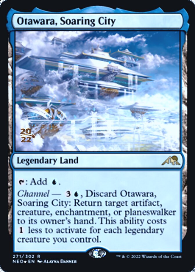 Otawara, Soaring City [Kamigawa: Neon Dynasty Prerelease Promos] | Galaxy Games LLC