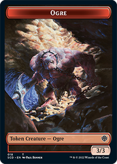 Ogre // Zombie Double-Sided Token [Starter Commander Decks] | Galaxy Games LLC