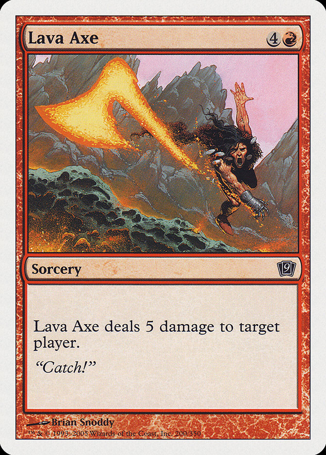 Lava Axe [Ninth Edition] | Galaxy Games LLC