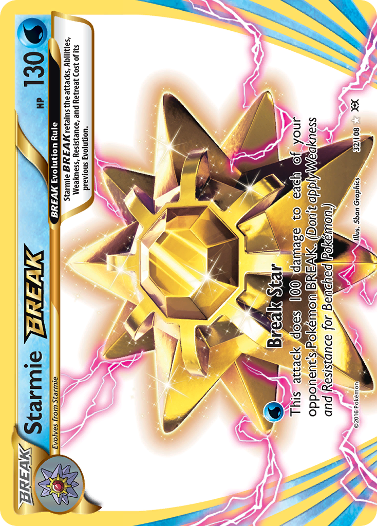 Starmie BREAK (32/108) [XY: Evolutions] | Galaxy Games LLC