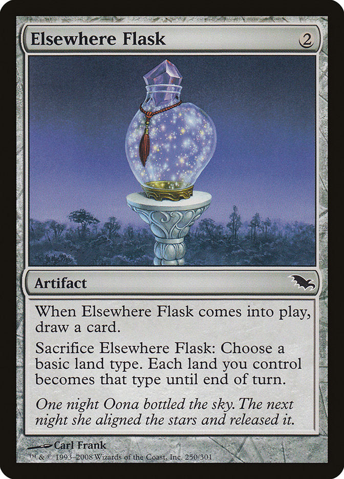 Elsewhere Flask [Shadowmoor] | Galaxy Games LLC