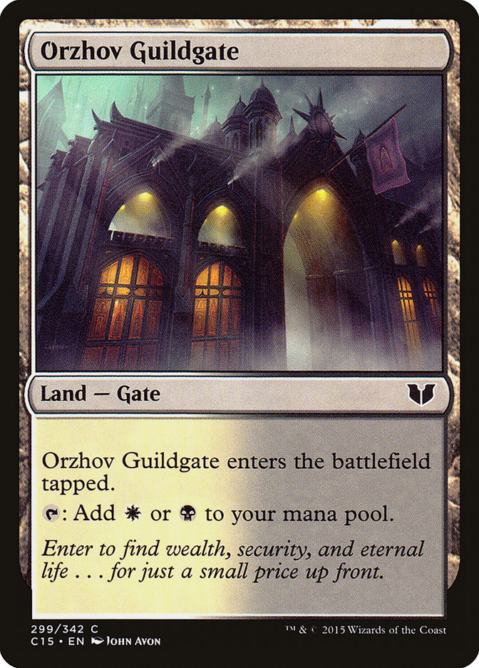 Orzhov Guildgate [Commander 2015] | Galaxy Games LLC