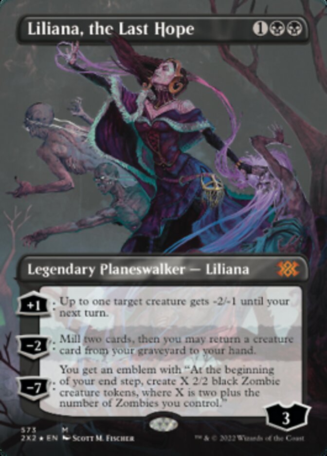 Liliana, the Last Hope (Textured Foil) [Double Masters 2022] | Galaxy Games LLC