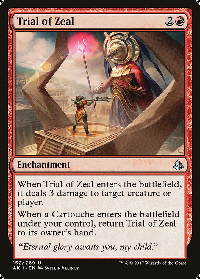 Trial of Zeal [Amonkhet] | Galaxy Games LLC