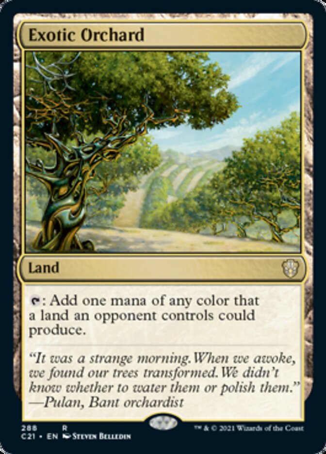 Exotic Orchard [Commander 2021] | Galaxy Games LLC