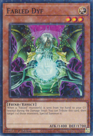 Fabled Dyf (Duel Terminal) [HAC1-EN133] Parallel Rare | Galaxy Games LLC