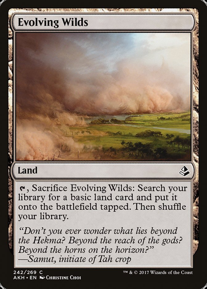 Evolving Wilds [Amonkhet] | Galaxy Games LLC