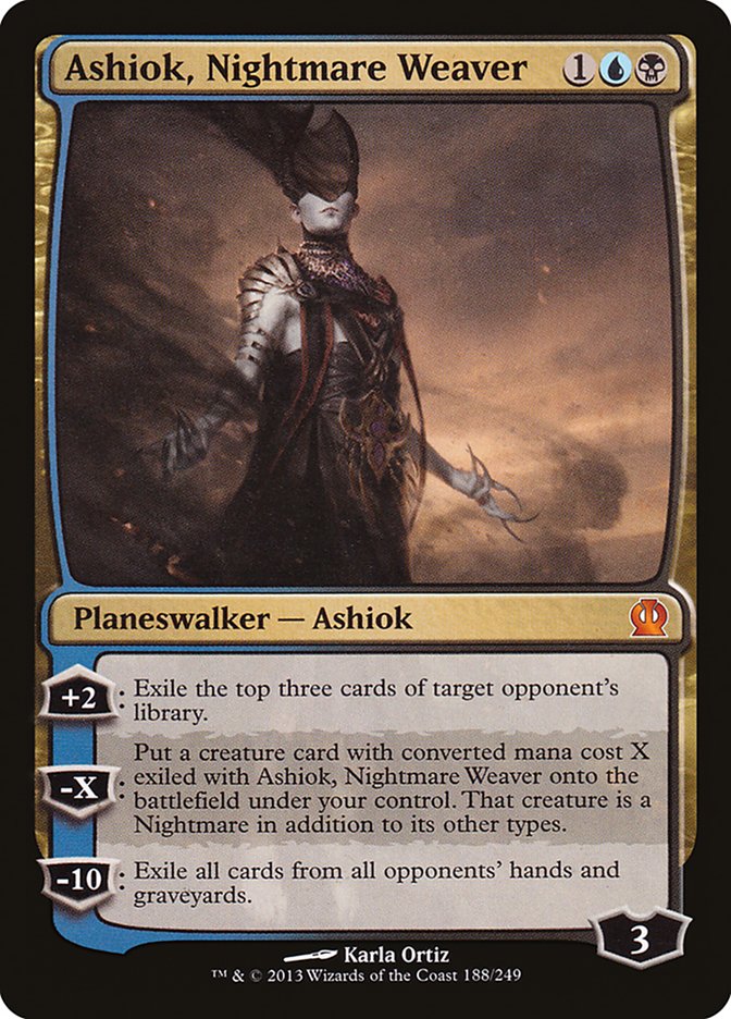 Ashiok, Nightmare Weaver [Theros] | Galaxy Games LLC