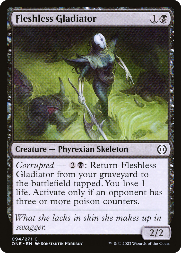 Fleshless Gladiator [Phyrexia: All Will Be One] | Galaxy Games LLC