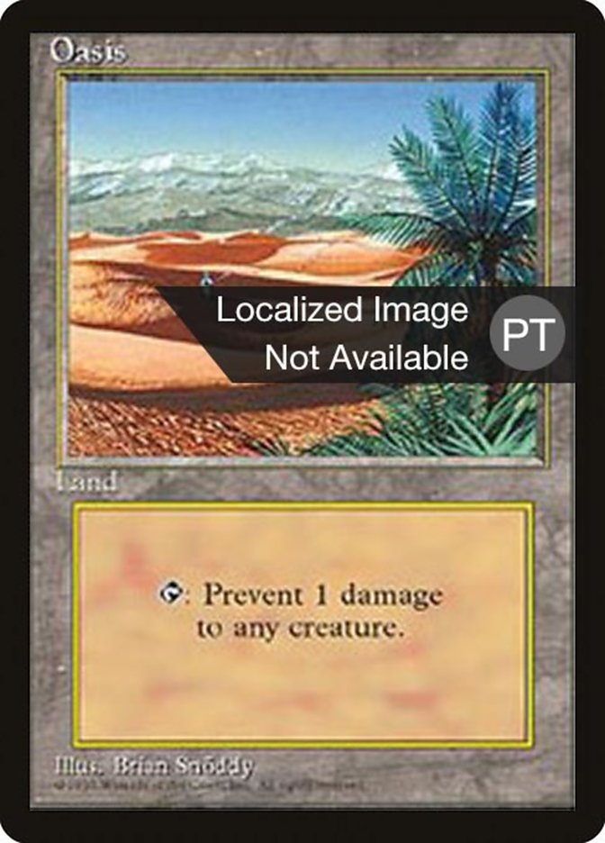 Oasis [Fourth Edition (Foreign Black Border)] | Galaxy Games LLC