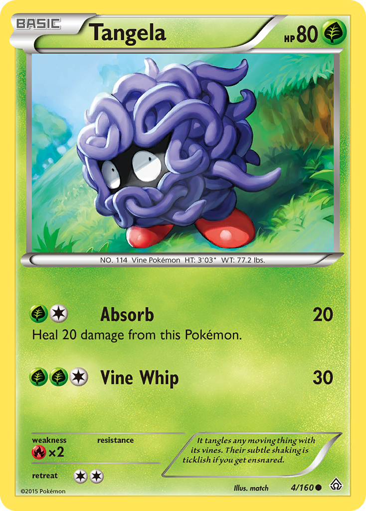 Tangela (4/160) [XY: Primal Clash] | Galaxy Games LLC