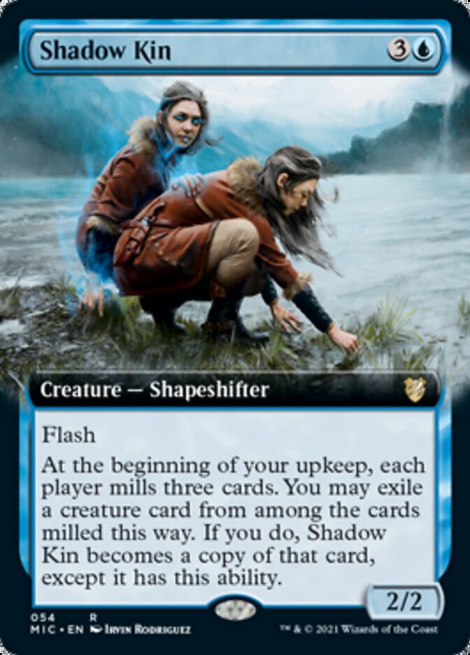 Shadow Kin (Extended Art) [Innistrad: Midnight Hunt Commander] | Galaxy Games LLC