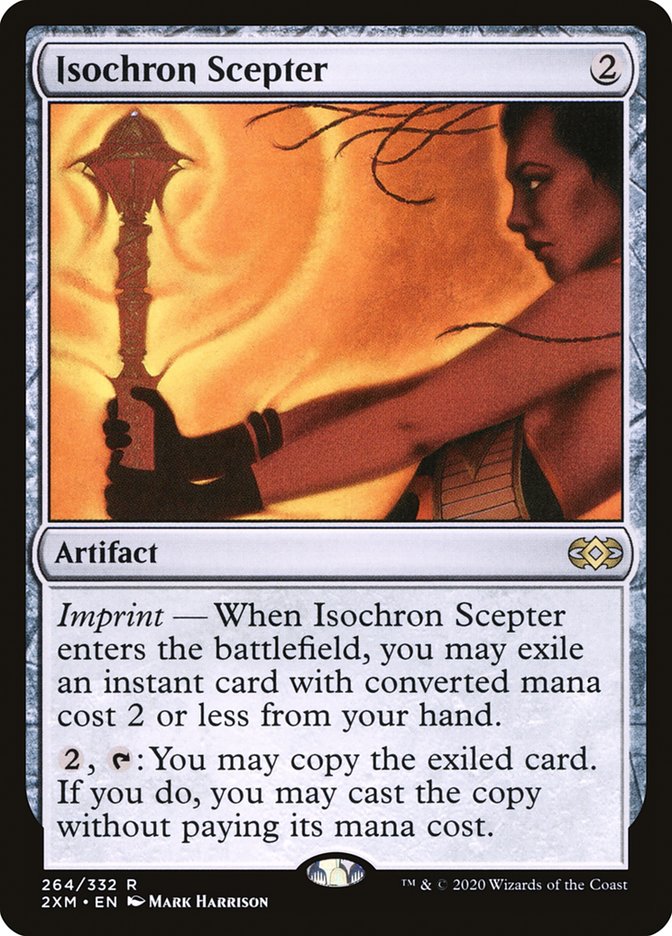 Isochron Scepter [Double Masters] | Galaxy Games LLC