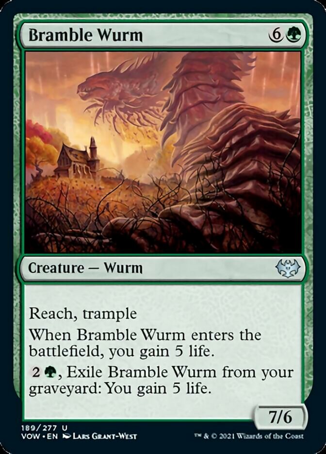 Bramble Wurm [Innistrad: Crimson Vow] | Galaxy Games LLC