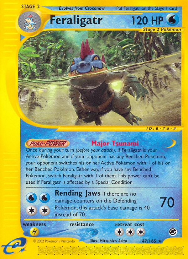 Feraligatr (47/165) [Expedition: Base Set] | Galaxy Games LLC