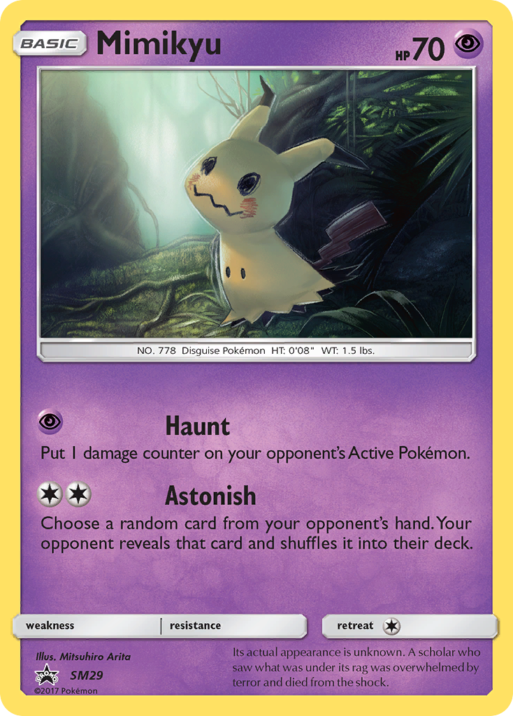 Mimikyu (SM29) [Sun & Moon: Black Star Promos] | Galaxy Games LLC